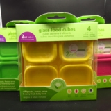 美国Green sprouts小绿芽婴儿玻璃辅食盒辅食格存储盒保鲜盒