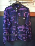 【IXU 香港代購】潮牌 Stussy 美國街牌輕薄抓毛外套 兩色 紫迷彩