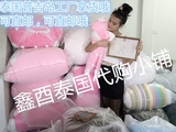 泰国正品代购纯天然乳胶枕头泰拉缇儿童宝宝卡通动物抱枕包邮