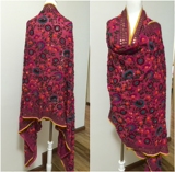 印度泰国尼泊尔手工刺绣围巾披肩民族风异域风绣花披肩
