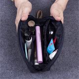 韩国旅行化妆包随身迷你化妆品收纳包手拿简约化妆袋小号便携防水