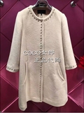 可可尼2015冬装新款专柜正品代购羊毛呢子大衣3547120032F