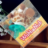 现货 正品美国代购WubbaNub婴儿安抚奶嘴悬挂式毛绒玩具多款花色