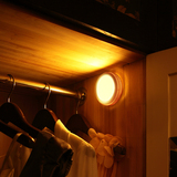 朗美科 节能LED小夜灯光控人体感应灯 橱柜灯 衣柜灯 装电池射灯