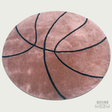 客厅 茶几 卧室 腈纶地毯 圆形篮球 可定做1.2*1.2米V102