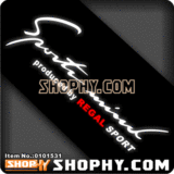 SHOPHY  汽车 踏板车贴纸-3M反光贴-01531-通用 别克 君威 运动.