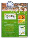 【四皇冠】2002-11 足球世界杯 小全张 小版 原胶全品