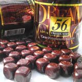 进口LOTTE 韩国乐天56%梦幻纯黑巧克力 96g 高纯度巧克力