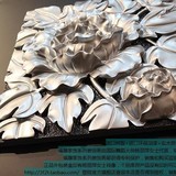 福雕家饰家居工艺品无框画立体浮雕画餐厅挂画现代简约花卉 缤纷