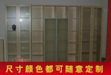 北京免费送货板式家具定制简易带门玻璃门书柜小书架单门书橱22