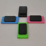苹果ipod nano7 硅胶保护套 ipod配件苹果7代MP3 带夹子TPU保护壳