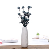 创意简约白色陶瓷花瓶欧式花艺装饰品客厅餐桌瓷花瓶摆件日式花器