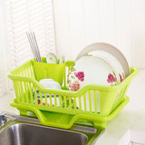 厨房置物架沥水架塑料滴水碗架碗盘收纳架碗碟架控水碗柜角架包邮