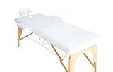床实木可升降SPA理疗床床罩便携式铝制折叠床按摩英