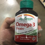 加拿大代购Jamieson健美生omega-3 Brain孕妇专用DHA鱼油60粒