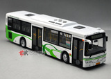 原厂1:43上海申沃巴士沃尔沃客车公交巴士四公司合金仿真汽车模型