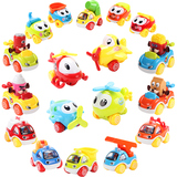BAOLI宝丽时尚宝宝小汽车玩具 各类婴幼儿安全塑胶小汽车 小车队