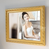 实木欧式相框8 10 A4 16 20 24 30寸婚纱照片框摆台挂墙定制画框