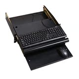 厚荣科创机柜键盘抽屉2U双层键盘鼠标托架 抽拉式 适合多款服务