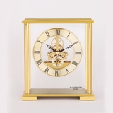 奢华金属座钟个性创意摆台时钟欧式经典客厅装饰台钟摆件
