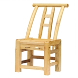 松木椅子老式椅子实木靠背椅餐椅农家乐椅老人椅宜家居木椅饭店椅