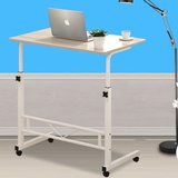 懒人笔记本电脑桌移动升降桌子带轮简单床上边桌家用书桌沙发边几