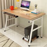 简易小型电脑桌台式家用简约现代办公桌书桌电脑台办公写字台桌子
