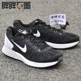 Nike LunarGlide 6 耐克登月6男跑鞋 黑白 654433-001