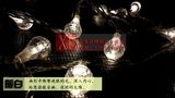 LED彩灯闪灯串灯10米50米100米水滴挂件 节日树灯圣诞灯装饰灯