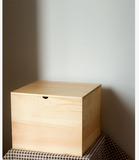 研木实木带盖衣服整理箱子储物收纳箱床头柜木箱工具箱书箱陈列箱