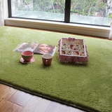 馨采家用客厅大地毯纯色客厅地毯现代时尚简约沙发茶几地毯抹茶绿