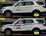长安CX70改装专用外装饰个性MPV车身腰线贴纸车贴汽车拉花彩条
