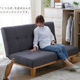 日式简约布艺可折叠沙发床 小户型宜家多功能三人书房客厅沙发床