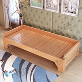 宜家实木沙发床可折叠两用推拉多功能客厅沙发床1.2 1.5 1.8小户