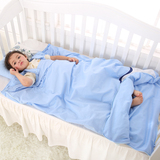 宝宝婴儿睡袋儿童防踢被子大童小孩可拆卸纯棉春夏秋冬四季0-10岁