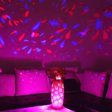 七彩遥控台灯简约现代创意卧室陶瓷床头结婚庆情趣装饰LED智能光