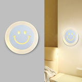 led卧室床头灯 创意温馨走廊灯具 个性可爱节能壁灯