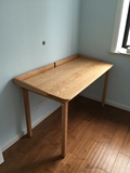 多功能实木办工桌 学生桌 全实木橡木整体组装书房书桌写字桌包邮