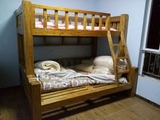 正品特价环保榆森阁老榆木子母床实木上下床高低床公主床韩式家具