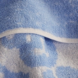 外贸纯棉童毯卡通婴儿毛毯双面毛圈浴巾90*146cm 420克两色