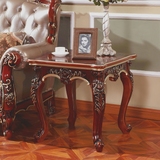 欧式角几 美式实木方几 法式复古边几 新古典客厅小茶桌 电话桌