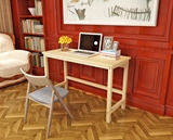 简易电脑桌台式桌家用写字台书桌简约现代实木办公桌子双人桌