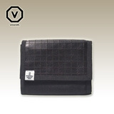 日本原宿潮牌VISVIM Wallet真牛皮三折短款钱包男女相片位零钱包