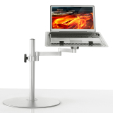 铝合金桌面支架万向旋转升降笔记本电脑散热架站立办公工作台配件