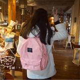 韩国ulzzang经典复古校园便携超轻柔软书包双肩包女包旅行背包