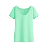 蒂思嫚妮夏季纯色短袖常规基本款女式T恤衫D15W0009