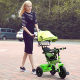 宝宝儿童三轮车童车小孩折叠脚踏板手推车1-3-5岁/婴幼儿自行车