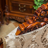 欧式家用长方形加厚绸缎餐桌布实木茶几台布盖布桌椅套椅垫桌旗