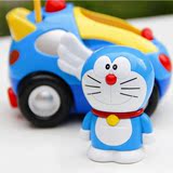 光头电动机器猫小汽车无线动漫男宝宝卡通模型玩具手柄赛车遥控车