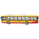城市巴士公交儿童玩具大客车仿真模型小汽车惯性回力声光摆件礼物